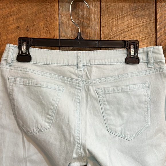 Refuge Womens light blue skinny stretch jeans size 10 - Picture 6 of 10